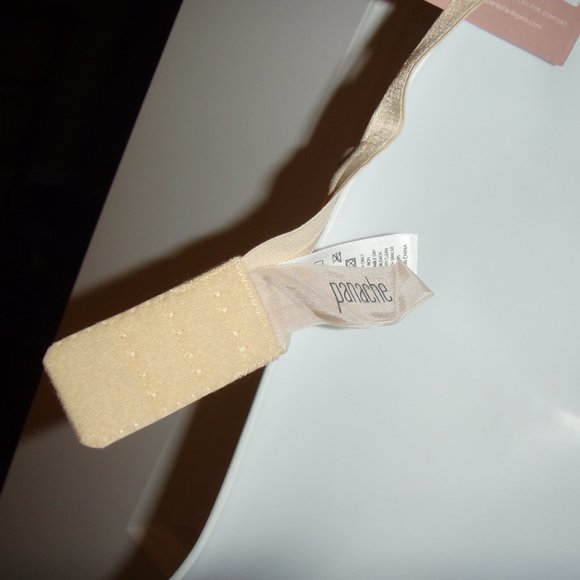 Panache Porcelain Moulded Bra 3376 Beige Size 30D - Picture 7 of 8